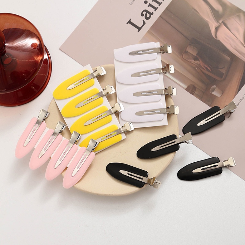 Kẹp Tóc Mái Màu Sắc Đơn Giản Phong Cách Hàn Quốc Dành Cho Nữ