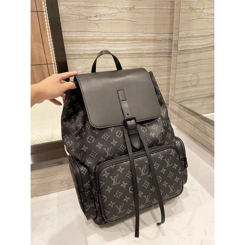 LOUIS VUITTON Ba Lô Da lv Thể Thao Sức Chứa Lớn Thời Trang Cho Nữ