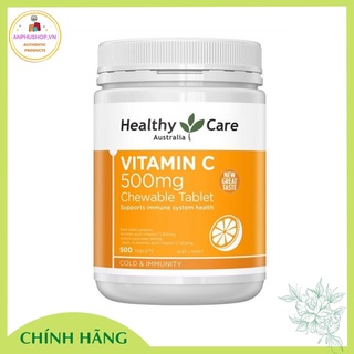 Viên ngậm vitamin c healthy care 500mg - hộp 500 viên hàng chính hãng - ảnh sản phẩm 1