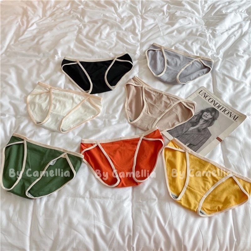 Quần lót basic cotton nữ tính dễ thương