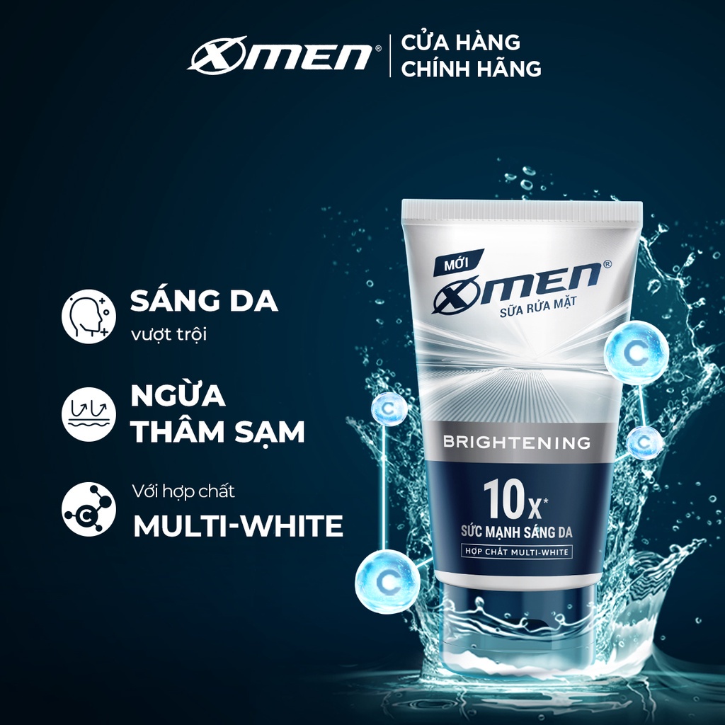 Sữa rửa mặt X-Men Go 100g