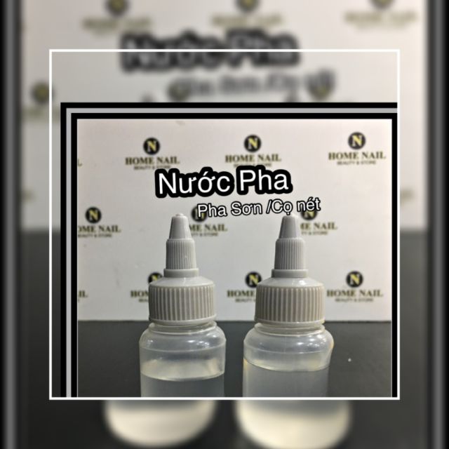 Nước pha cọ nét va nuoc son