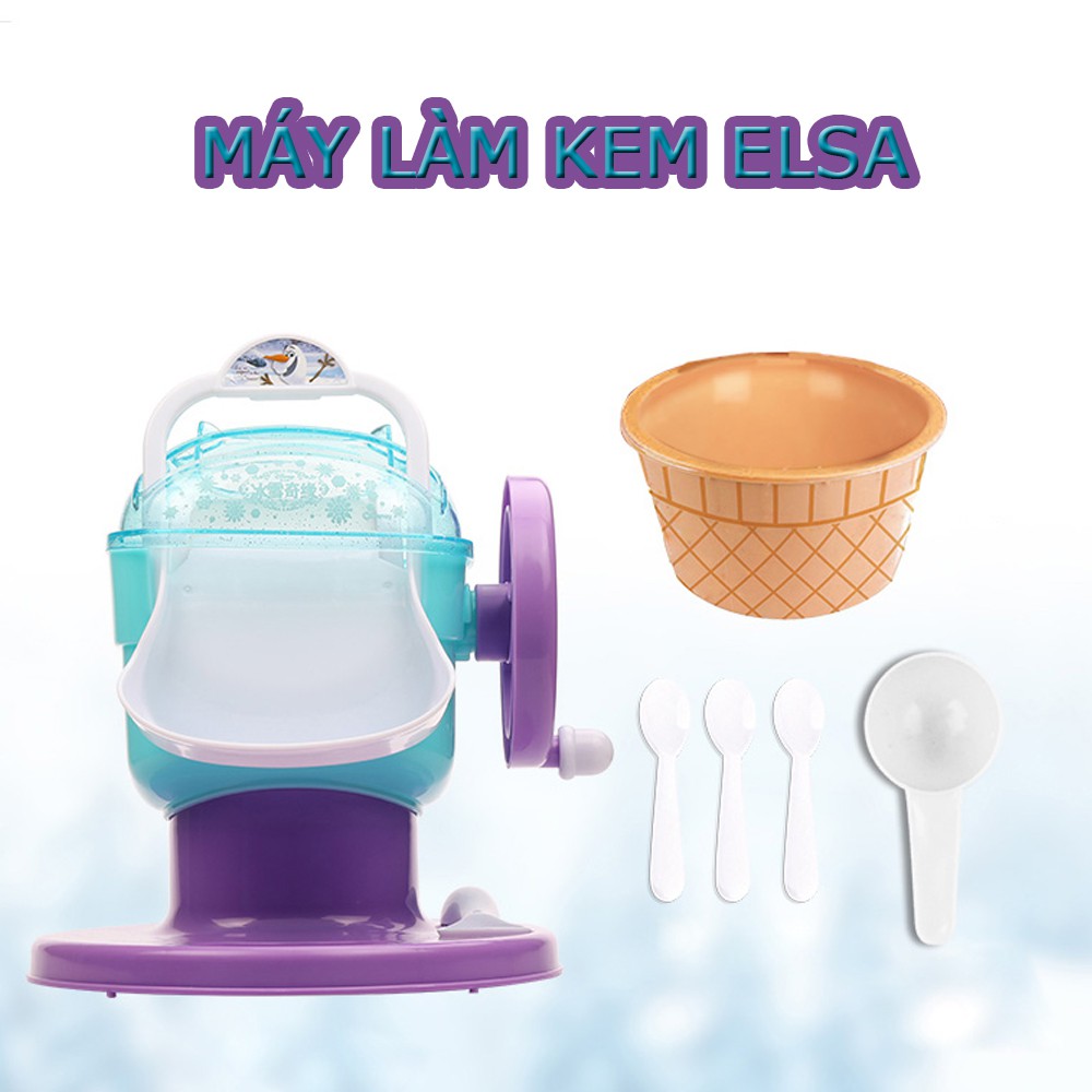 ĐỒ CHƠI MÁY LÀM KEM SỮA TƯƠI 1 NGĂN ELSA