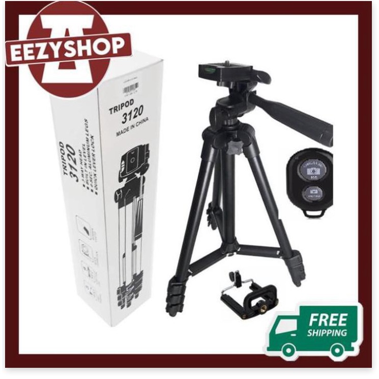 GẬY 3 CHÂN TRIPOD TF 3120 MẪU MỚI 2020 DỤNG CỤ LIVESTREAM BÁN HÀNG QUAY TIKTOK