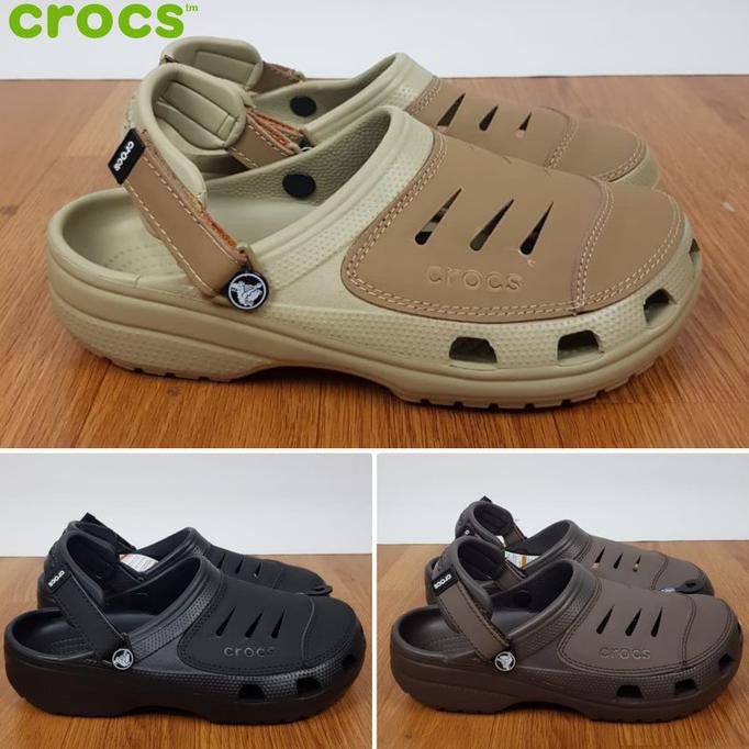 Dép Crocs / Crocs Yukon / Giày Crocs / Giày sandal nam - KHAKI, M10