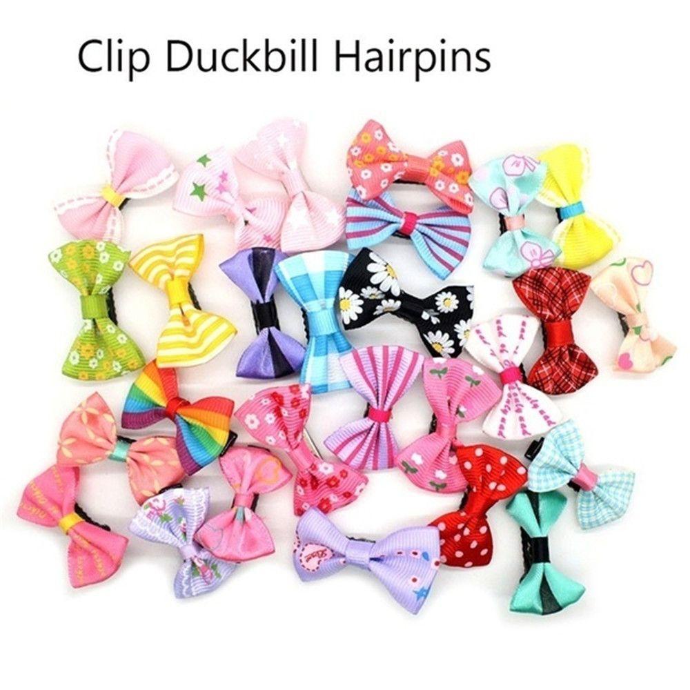 Set 20 / 40 Băng Đô Nơ Xinh Xắn Cho Bé Gái