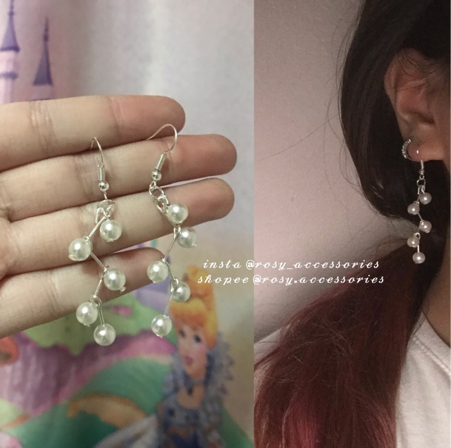 ROSY - KHUYÊN TAI HẠT GIẢ NGỌC TRAI ĐỦ MẪU