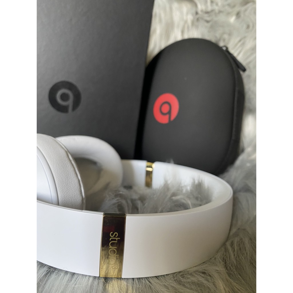 [Hàng Chính Hãng] Tai Nghe BEATS Studio 3 Wireless Bluetooth- WHITE GOLD