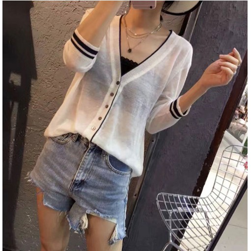 Áo khoác nữ cardigan cao cấp Hàn Quốc AK04 | BigBuy360 - bigbuy360.vn