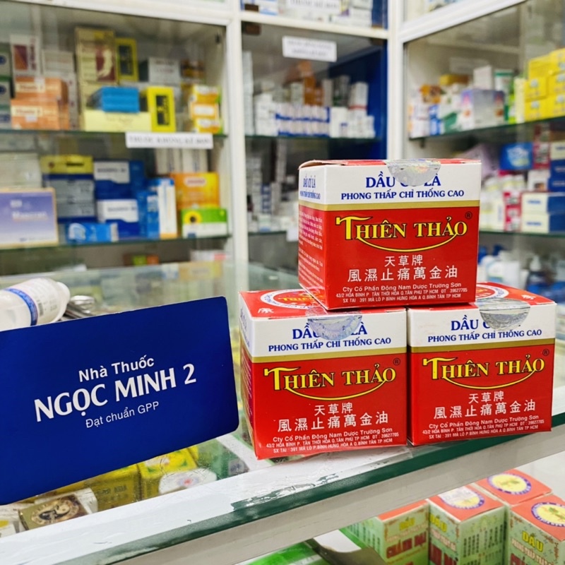 ✅[Chính Hãng]Dầu Cù Là Thiên Thảo , ( chai 30g ) Trường Sơn , Dầu Cù Là Công ty dược Trường Sơn