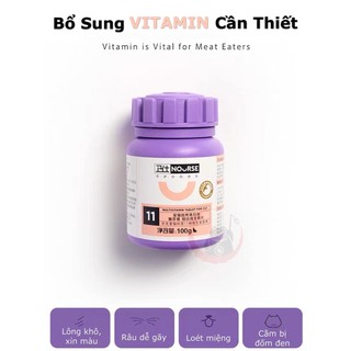 Thực phẩm chức năng Norse 11 bổ sung vitamin cho mèo.