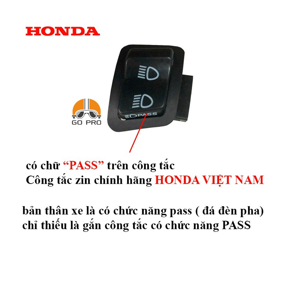 Công Tắc Passing Nhấp Nháy Đèn Pha Xe Honda