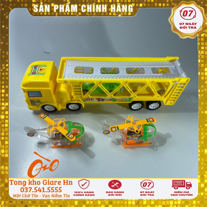 Xe đồ chơi cho bé, Xe đầu kéo kèm đồ chơi, chất liệu an toàn - có kiểm định Hàng luôn có sẵn