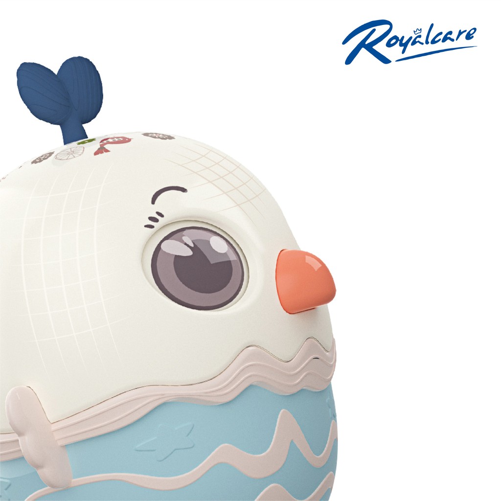 Đồ chơi lật đật cho bé hình quả trứng dễ thương kêu leng keng  Royalcare 0820-RC-822-222 - đồ decor trang trí phòng bé