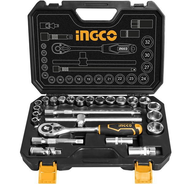 BỘ 25 ĐẦU TUÝP INGCO HKTS12251