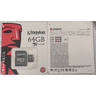 Thẻ nhớ 64gb kingston microsd class 10
