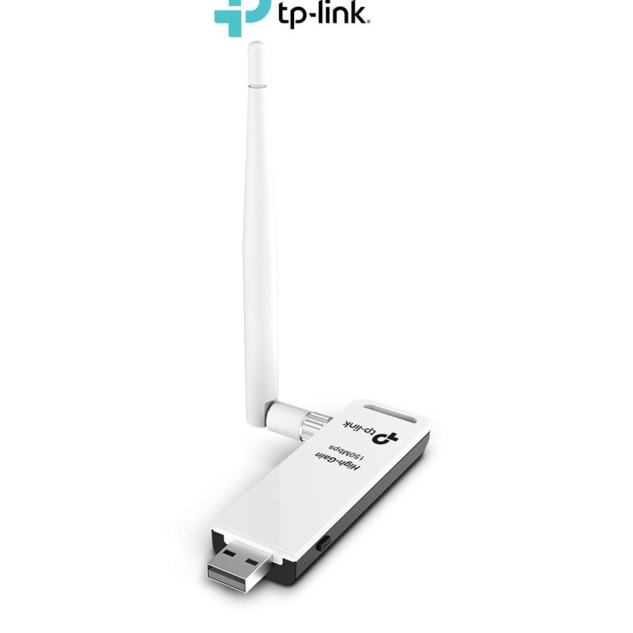 Bộ phát USB Wifi (high gain) chuẩn N tốc độ 150Mbps TP-LINK TL-WN722N