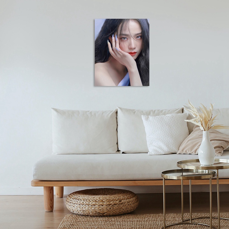 Tranh Đính Đá Kim Cương Toàn Bộ Hình Vẽ Kim Jisoo DIY