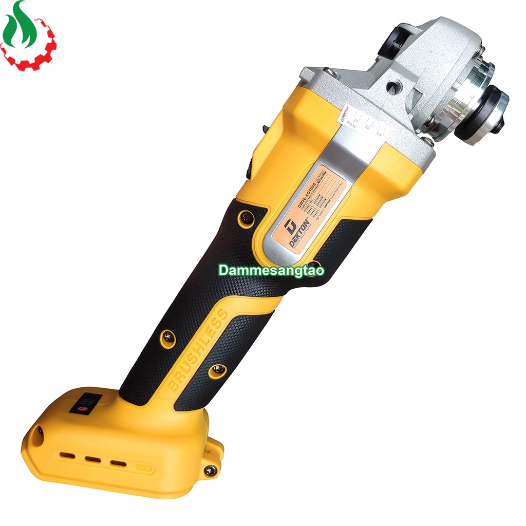 Thân máy mài góc dùng pin Dekton DW20 AG100S chân pin Dewalt (Không pin sạc)