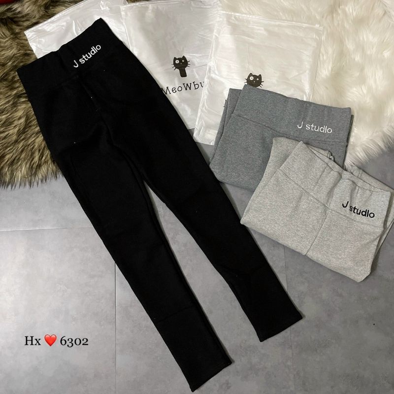 Quần legging lót nỉ túi mèo hàng QCL1