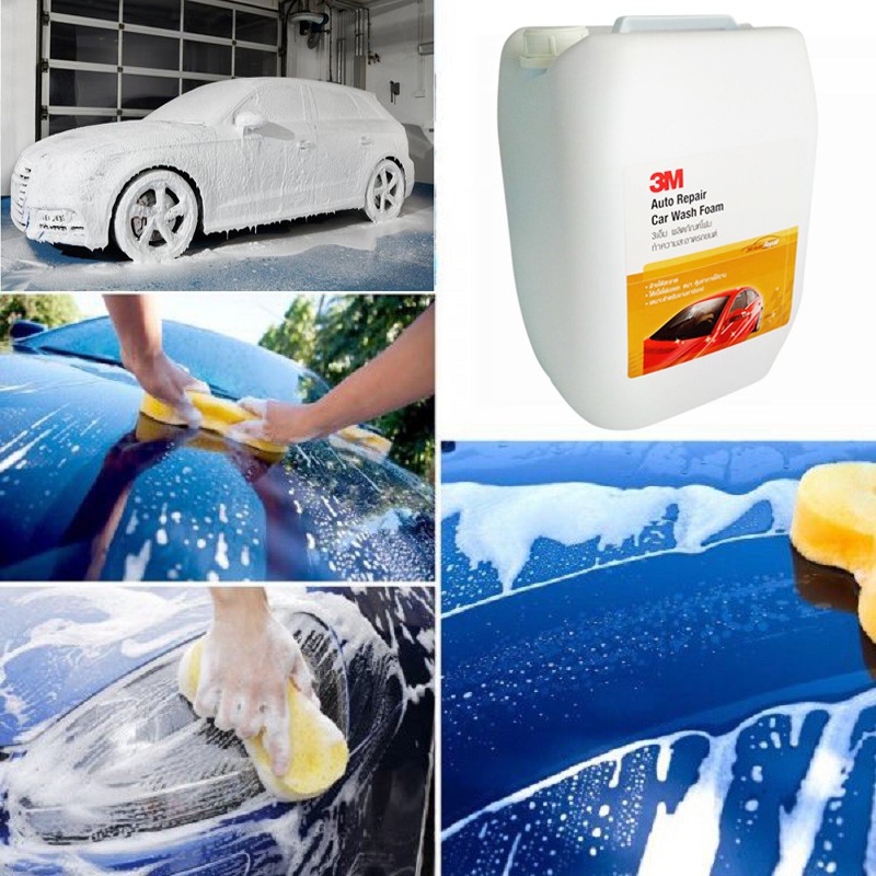 [Mã LIFEAUMAY giảm 10% tối đa 30k đơn 150k] Xà bông bọt tuyết rửa xe 3M Car Wash Foam can 10L