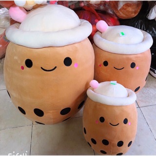 GẤU BÔNG TRÀ SỮA MẬP Ú 65cm,Chất Miniso Mềm Nhũng Cao Cấp,Siêu Mịn