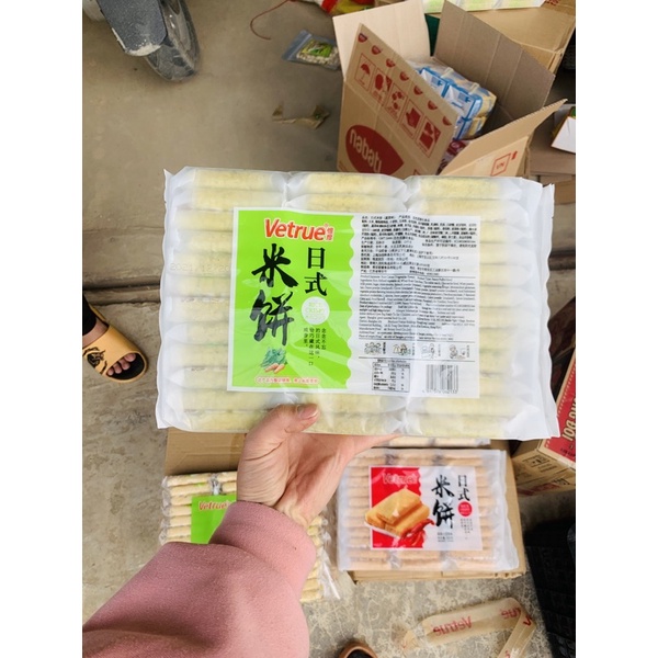 Bánh Gạo Vetrue, Bánh Gạo Đài Loan cao cấp, 3 vị Phô mai 320gr/gói