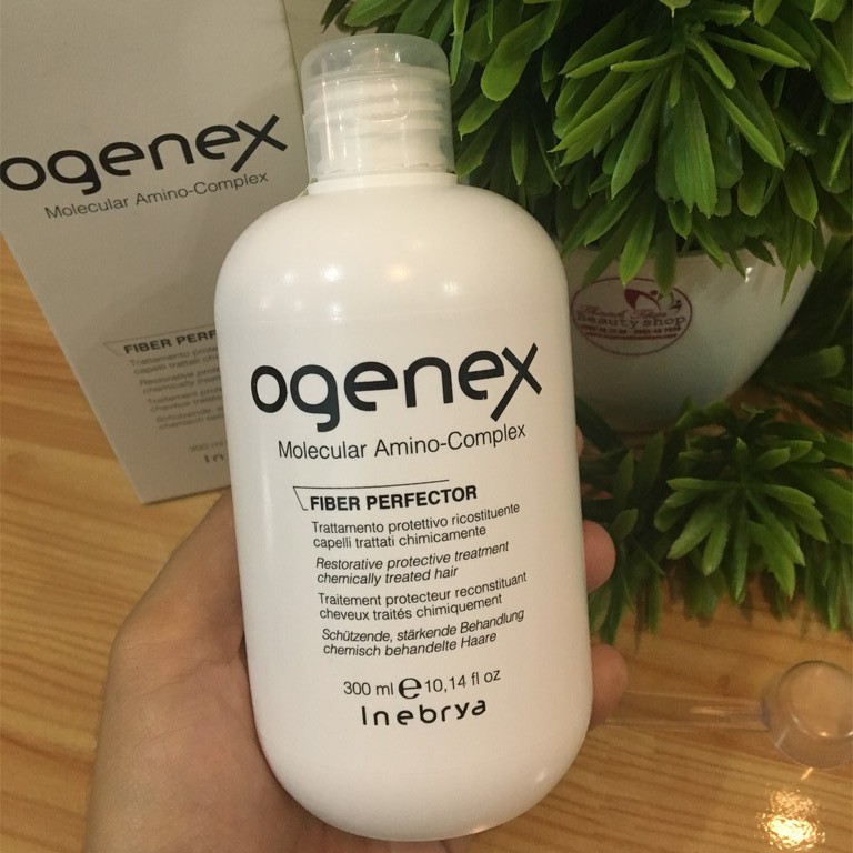 OGENEX Phục hồi tóc hư tổn INEBRYA hàn gắn liên kết tóc 300ml