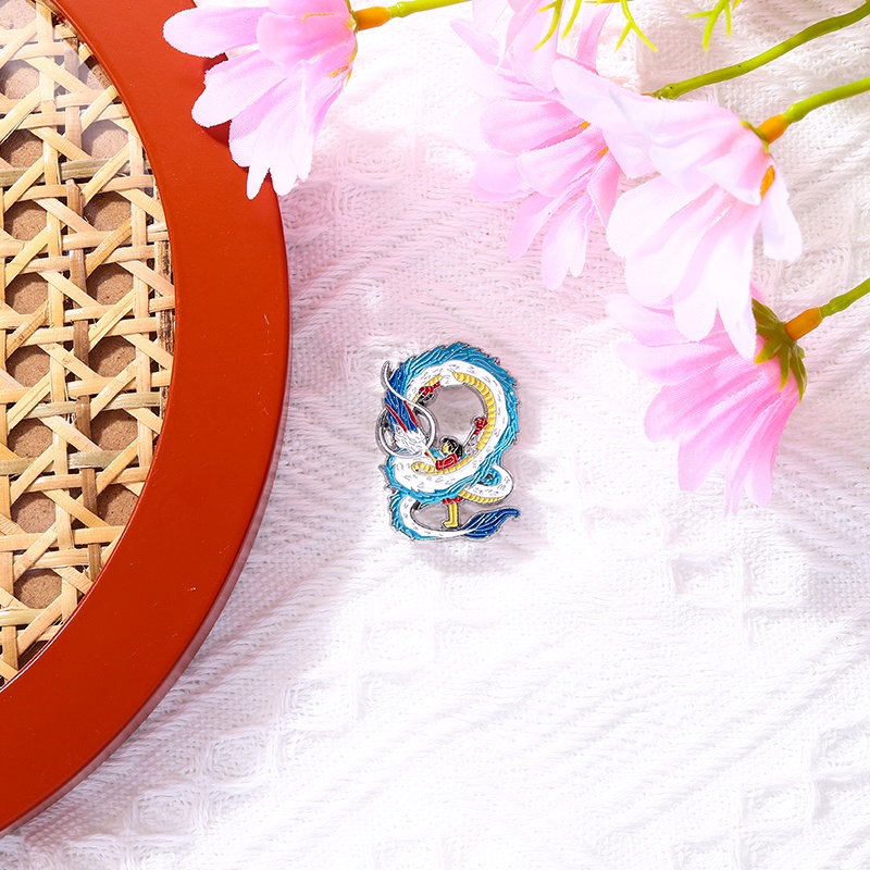 Ghim Cài Áo Kim Loại Hình Nhân Vật Vô Diện Phim Spirited Away