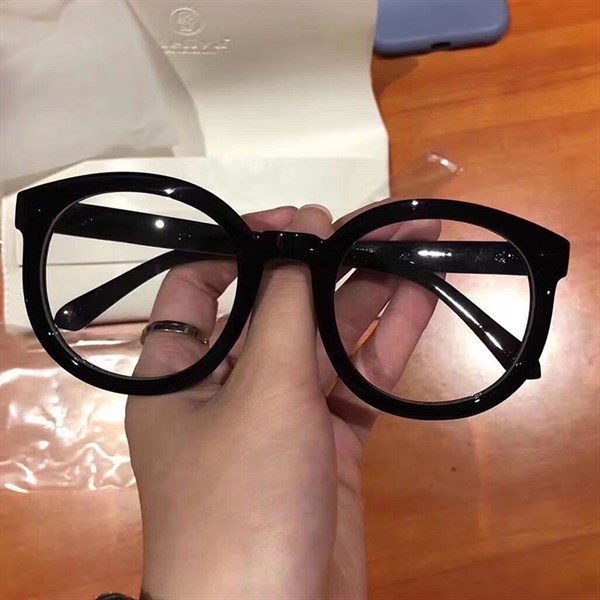 Kính thời trang cho nữ gọng lớn tròn phong cách Hàn Quốc