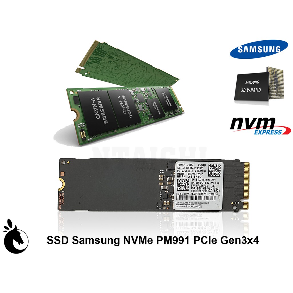 Ổ cứng SSD Samsung NVMe PM991 M.2 PCIe Gen3X4 2280 256GB | 512GB