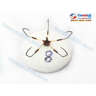 Lưỡi câu Ngũ 8 dáng Mác, lưỡi câu ngũ mác 8 giá rẻ tại Hà Nội
