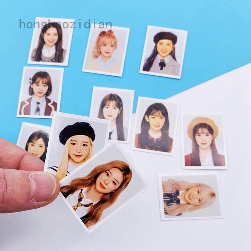 Bộ 30 ảnh Lomo Pvc Hinh Nhom Nhạc Izone Album La Vie En Rose Chất Lượng Shopee Việt Nam