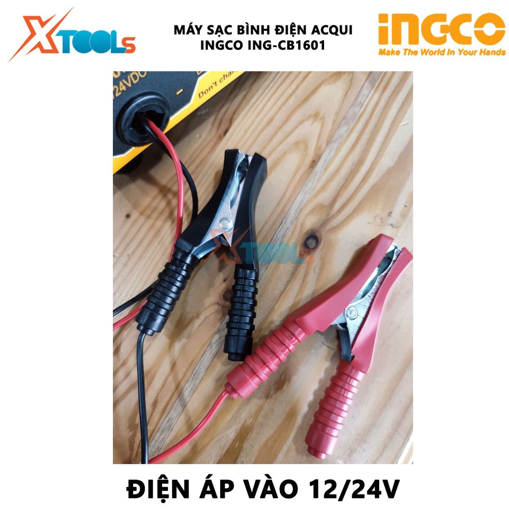 Máy sạc bình điện ắc quy INGCO ING-CB160
