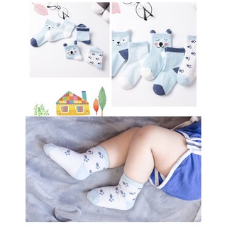 Set 5 đôi tất len dành cho bé trai/bé gái