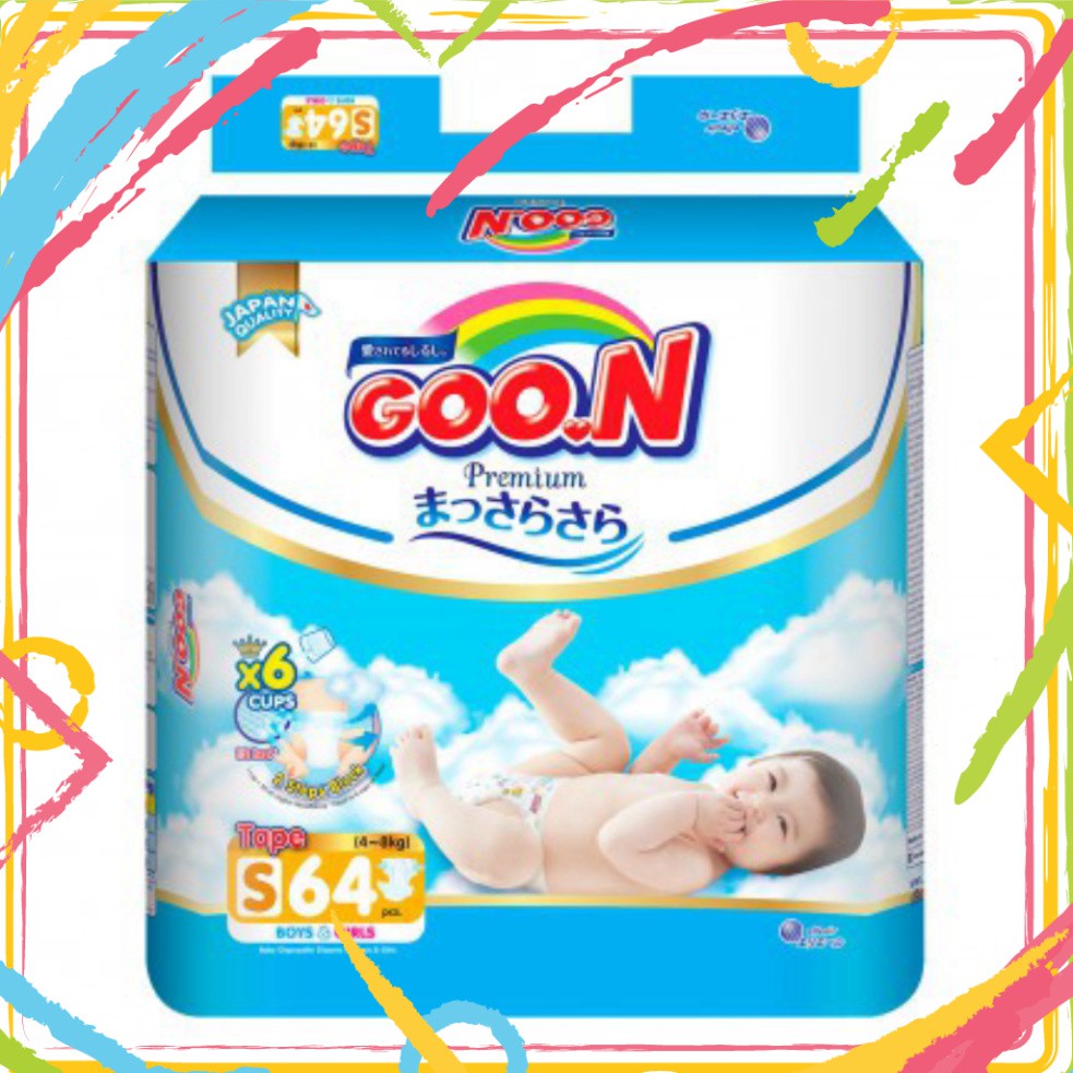Bỉm Goon Premium đại dán, quần M60/M56/L50/L46/XL46/XL42/XXL36/XXXL26