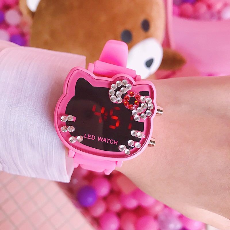 Đồng Hồ Xinh Xắn Hình Hello Kitty Cho Bé Gái | BigBuy360 - bigbuy360.vn