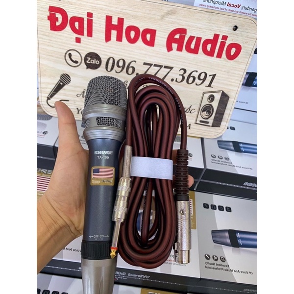 MIC DÂY MỸ MỚI KÈM DÂY SIÊU XỊN HÁT KARAOKE CỰC HAY CỰC CHẤT