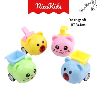 Thú chạy cót mini đồ chơi cho bé, đồ chơi Chạy Cót Hình Thú Dễ Thương Cho Bé ĐC22