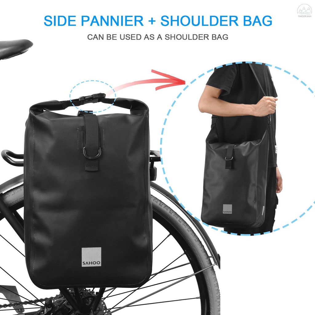 Túi gắn yên sau xe đạp thể tích lớn đa năng tiện dụng