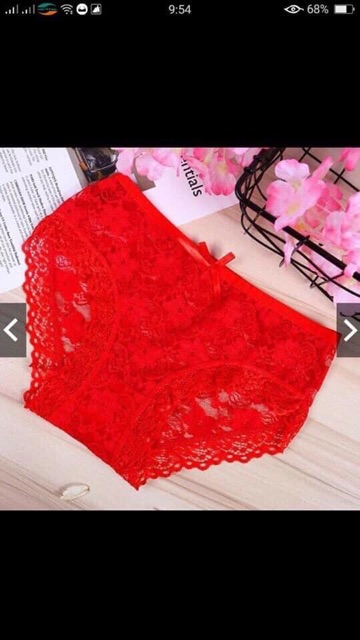 LỐ 10 QUẦN LÓT REN HOA MỎNG SIÊU SEXY 3808