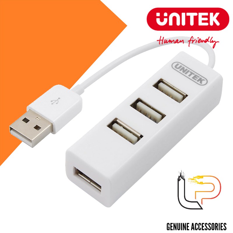 BỘ CHIA CỔNG USB 1 RA 4 UNITEK (Y-2146) - HUB USB 2.0 4 PORT UNITEK (Y-2146)