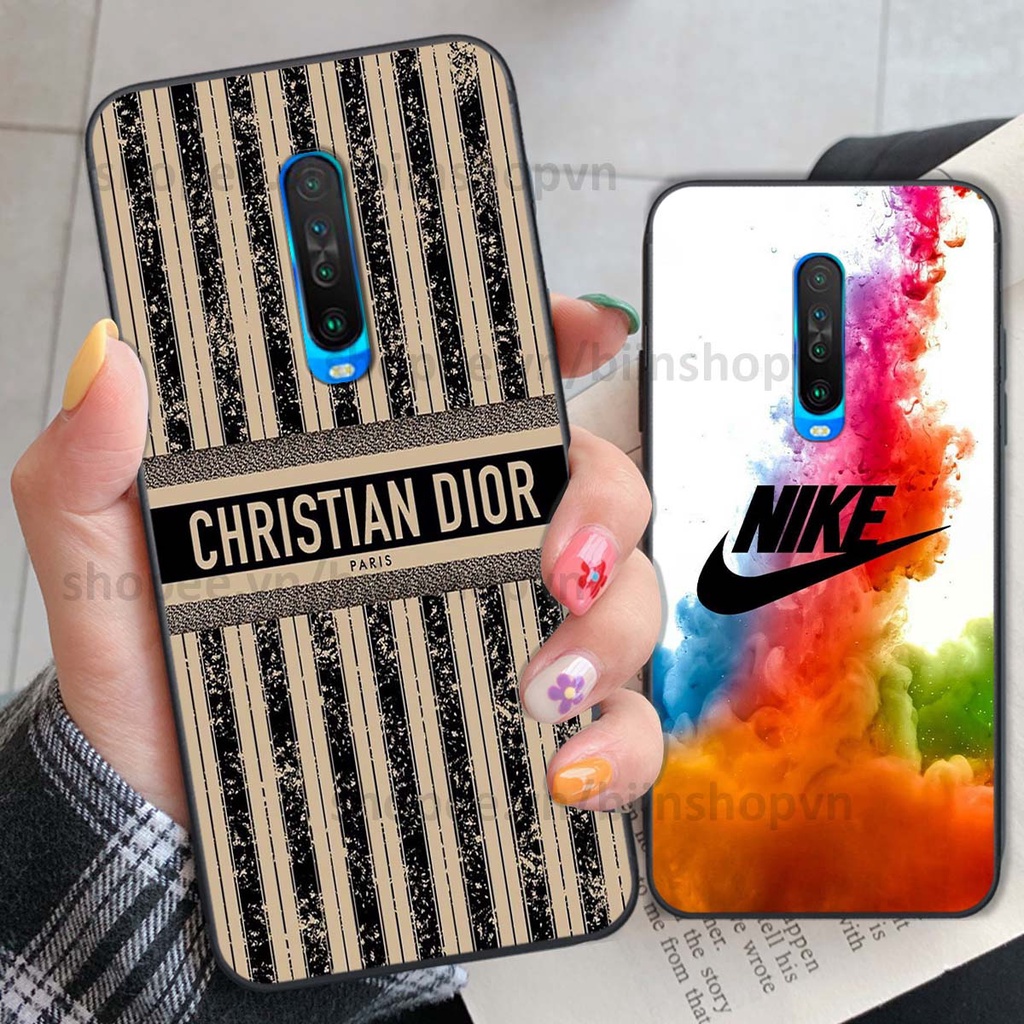 Ốp Xiaomi Redmi K30 / Redmi K30 5G in hình thương hiệu nhiều màu sắc thể thao cá tính thời trang