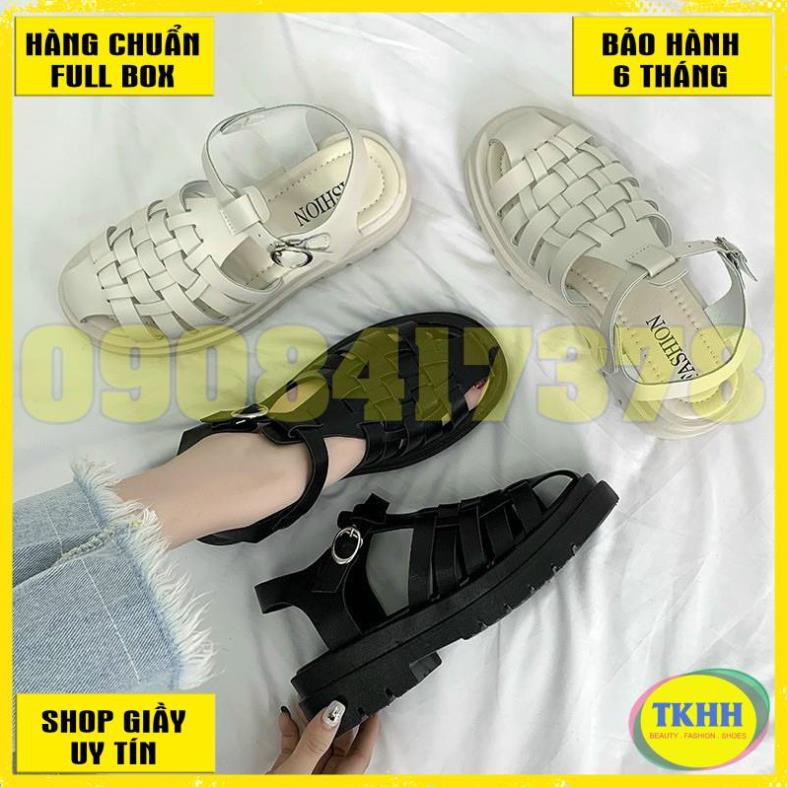 SANDAL RỌ NHỰA ĐẾ THÔ -HHST