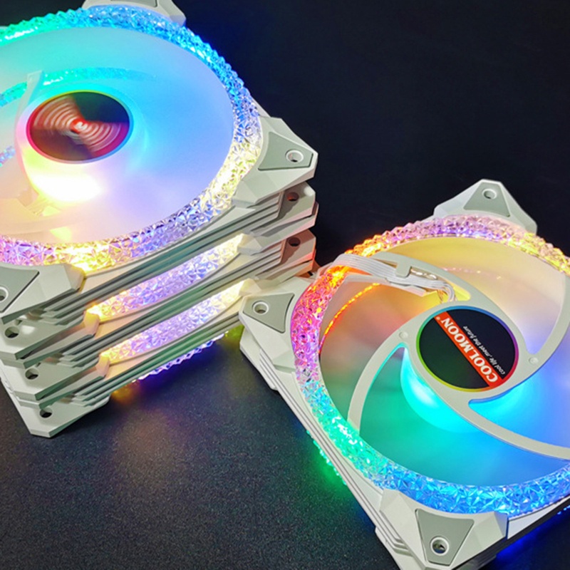 Quạt Máy Tính PC 120mm Nhiều Màu Sắc Tùy Chỉnh Tiện Dụng