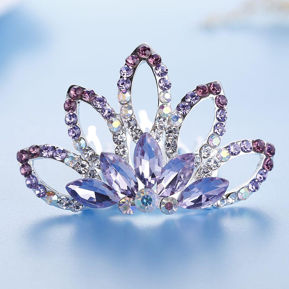 Lược Cài Tóc Hình Vương Miện Sang Trọng Cho Nữ|Hoa Văn