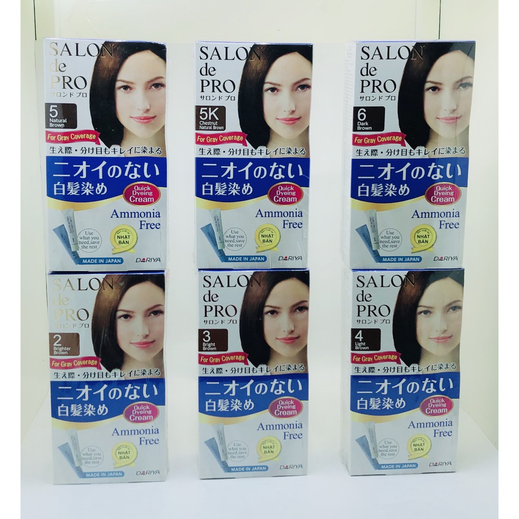 Nhuộm Phủ Bạc Salon De Pro Thảo Dược 40g