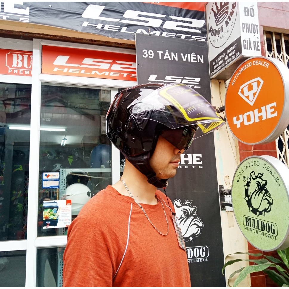 Mũ bảo hiểm 3/4 Roc R07 chính hãng tặng khăn ninja
