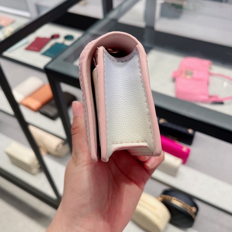 Ví Đựng Thẻ Đeo Chéo Đính Đá Phối Dây Xích Thời Trang Cho Nữ 50701179