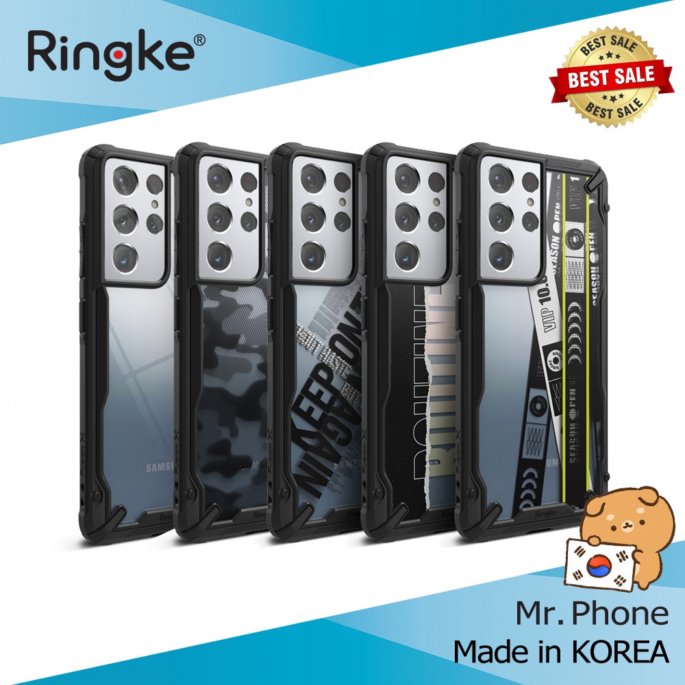 Ốp lưng Galaxy S21 Ultra Ringke Fusion X  Hàn Quốc